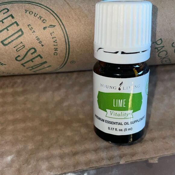 Young Living Lime Essential Oil New Sealed - Picture 1 of 4